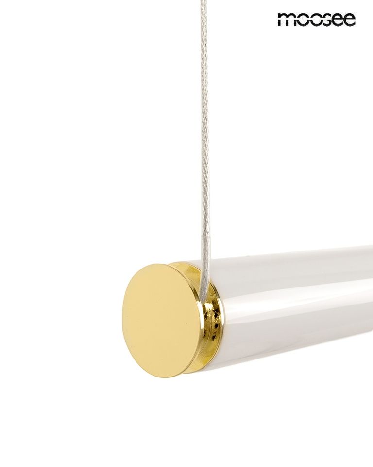 Libra függőlámpa arany – LED, fém, üveg