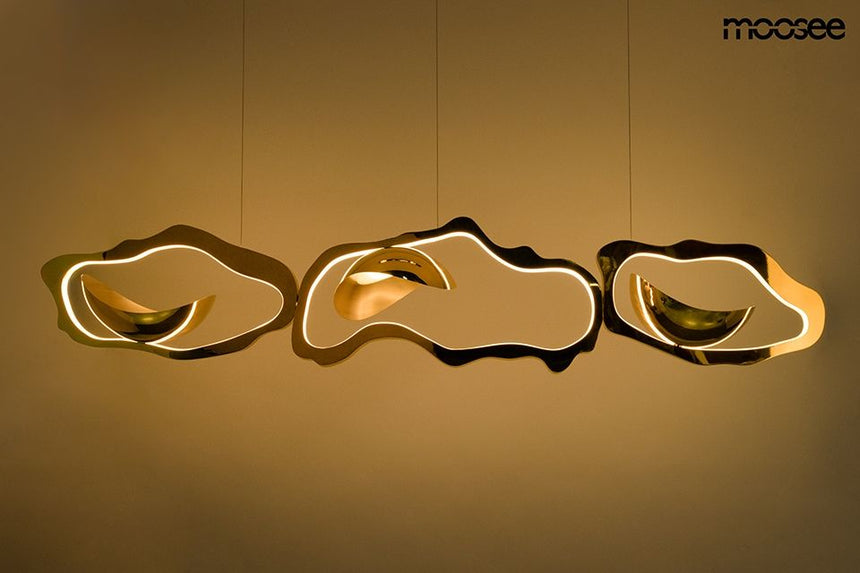 Chain 210 függőlámpa arany – LED, acél