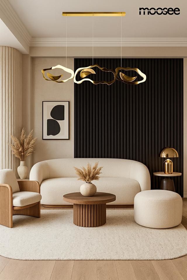 Chain 210 függőlámpa arany – LED, acél