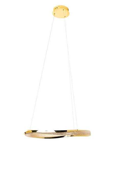Anillo 60 függőlámpa arany – LED, fém, alumínium