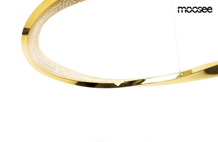 Anillo 60 függőlámpa arany – LED, fém, alumínium