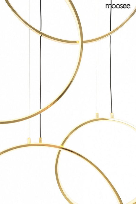 Circulo Six függőlámpa arany – LED, fém