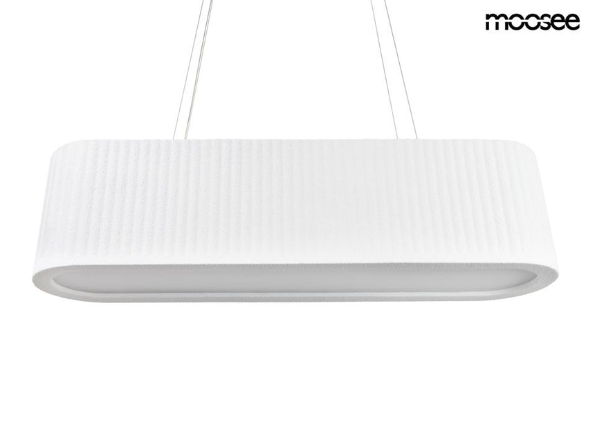 Mazaya függőlámpa fehér – LED, fém, műanyag