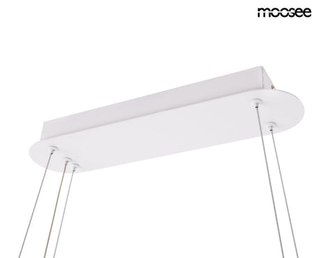 Mazaya függőlámpa fehér – LED, fém, műanyag