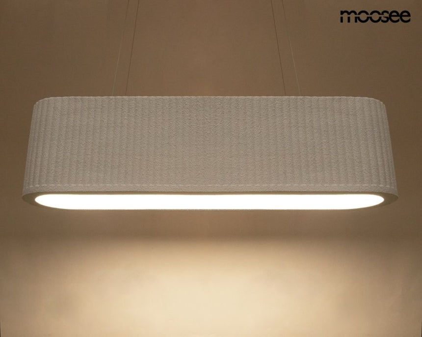 Mazaya függőlámpa fehér – LED, fém, műanyag