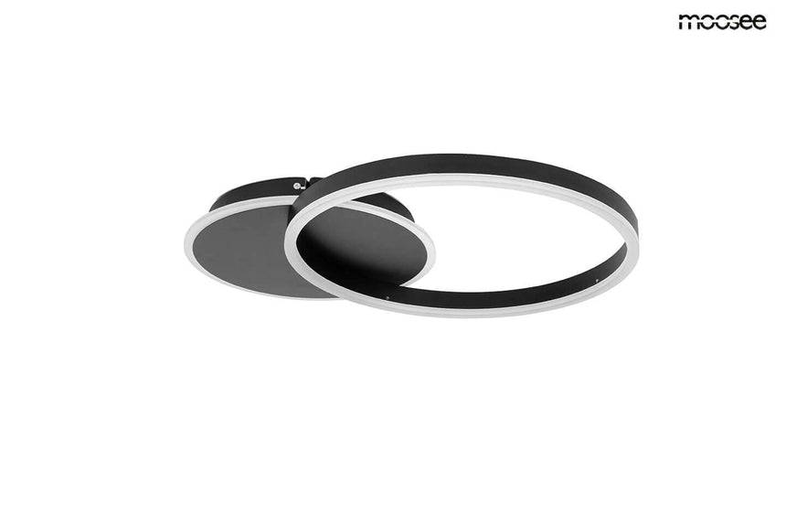Rings 2 mennyezeti lámpa fekete