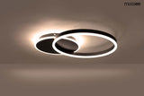 Rings 2 mennyezeti lámpa fekete