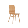 Paged X-Chair A-2094 bükkfa éttermi szék esztergált lábbal