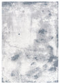 Atlas Gray modern szőnyeg felülnézetből, szürke színben