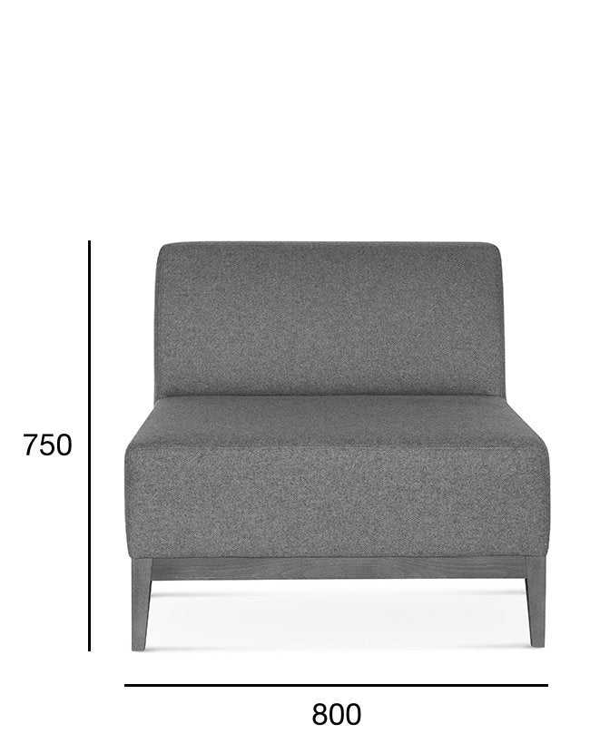 Fameg Snug B-1515/2 moduláris fotel-elem enteriőrben