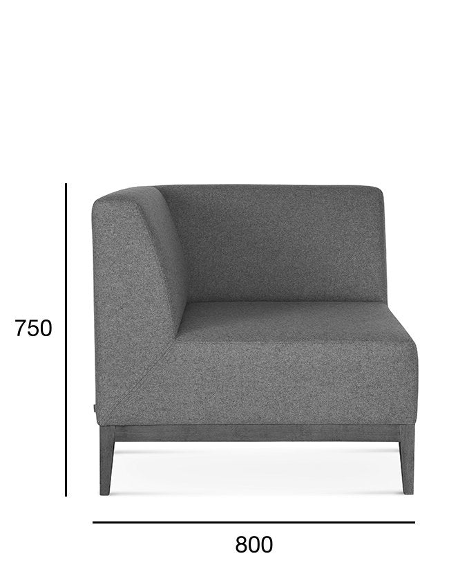 Fameg Snug B-1515/3 moduláris fotel-elem enteriőrben