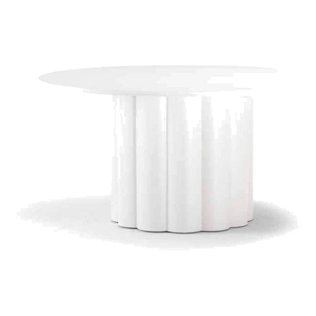 Grattoni Barbuda kültéri körasztal fehér, alumínium