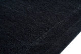 Basic Black modern szőnyeg szálszerkezet közelről