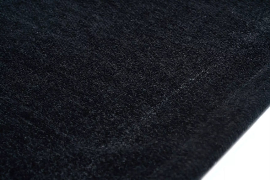 Basic Black modern szőnyeg szálszerkezet közelről