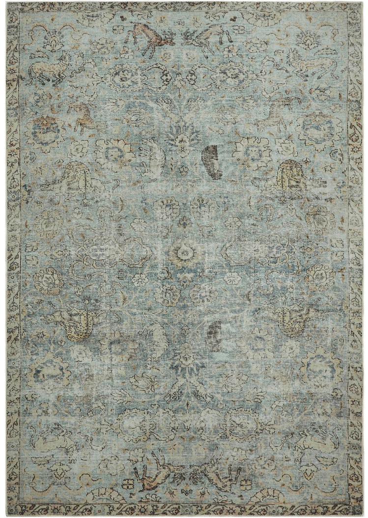 Boho Mint modern szőnyeg enteriőrben