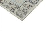 Boho Mint modern szőnyeg sarka közelről