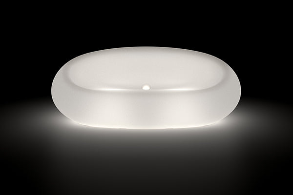 Boom világító kanapé White Light kivitelben, bekapcsolt LED fénnyel