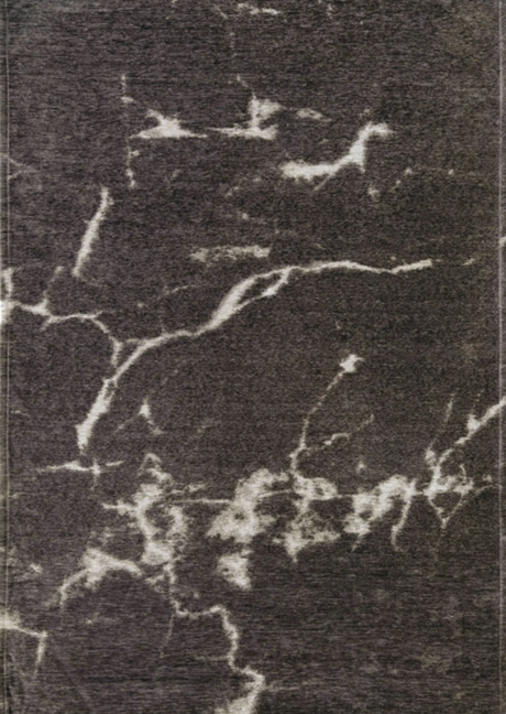 Carrara Taupe modern szőnyeg felülnézetből, taupe márványmintával