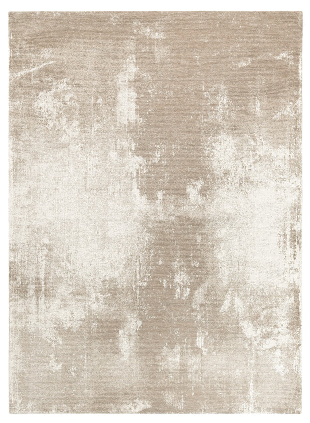 Cliff Beige modern szőnyeg felülnézetből, bézs színben