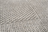 Deserto Gray kültéri szőnyeg szegélye közelről