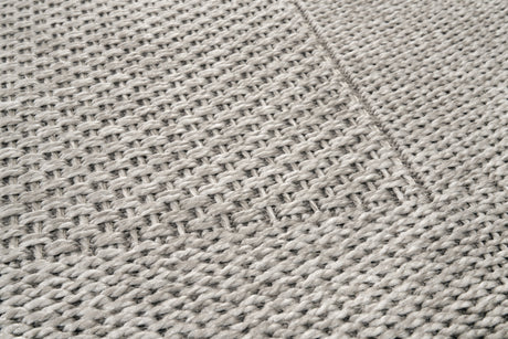 Deserto Gray kültéri szőnyeg szegélye közelről