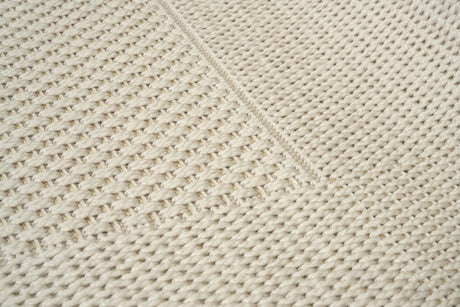 Deserto White kültéri szőnyeg szálszerkezet közelről