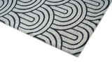 Arco Black modern szőnyeg nappaliban