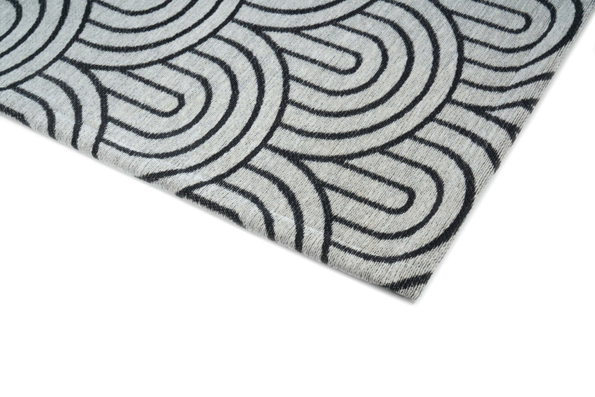 Arco Black modern szőnyeg nappaliban