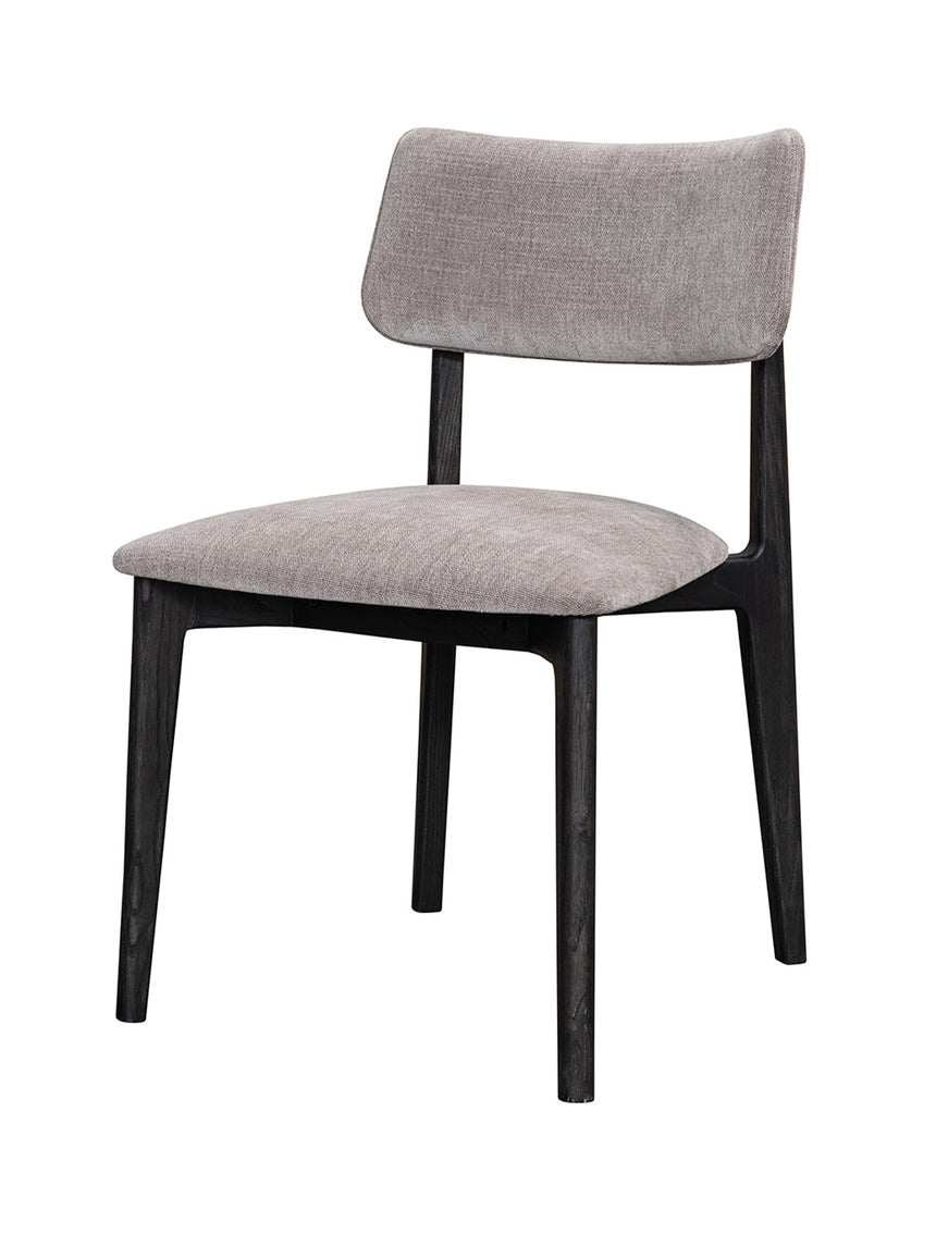 Elden étkezőszék galambszürke kárpitban