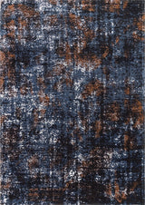 Flame Rusty Blue modern szőnyeg enteriőrben