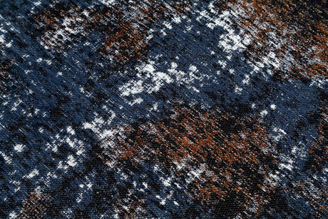 Flame Rusty Blue modern szőnyeg felülete közeli nézetben