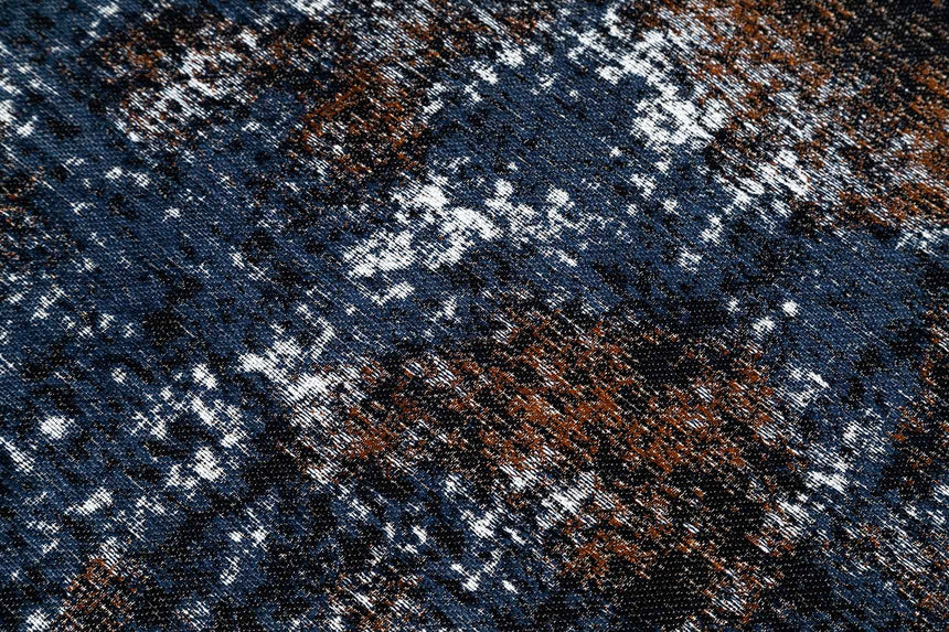 Flame Rusty Blue modern szőnyeg felülete közeli nézetben