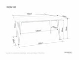 Asztal Rion 160 II.