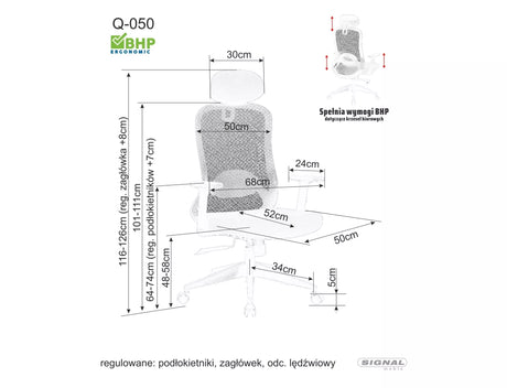 Irodaszék Q-050