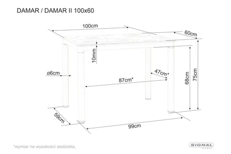 Asztal Damar IV.