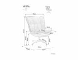 Fotel Vesta Velvet