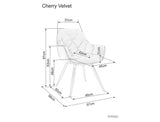 Cherry Buffalo szék I.