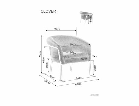 Fotel Clover Brego II.
