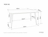 Asztal Rion 160 I.