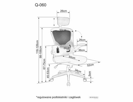 Irodaszék Q-060