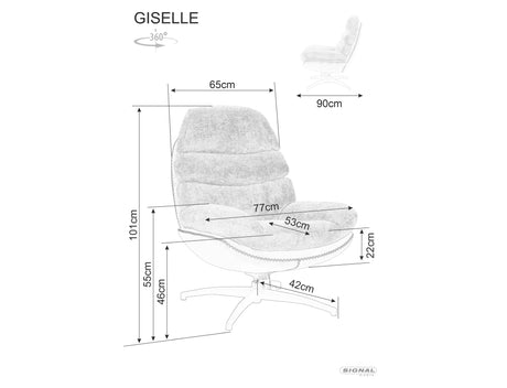 Fotel Giselle I.
