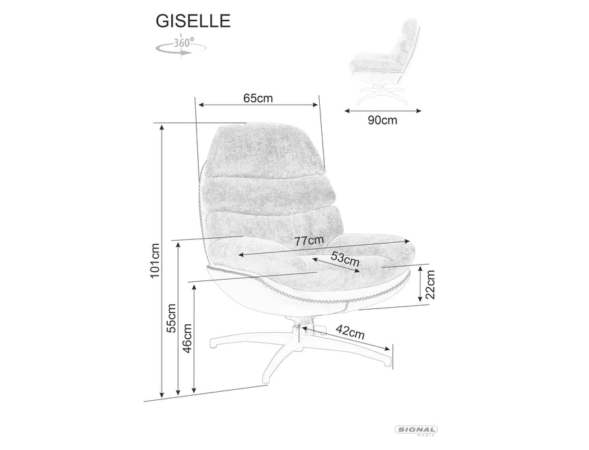 Fotel Giselle II.
