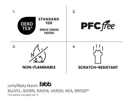 Karo 1 Velvet fotel – bükk III.