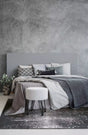 Galaxy Steel Gray modern szőnyeg felülnézetből, acélszürke árnyalatban