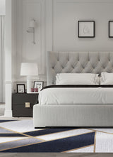 Gatsby Dark Blue modern szőnyeg enteriőrben
