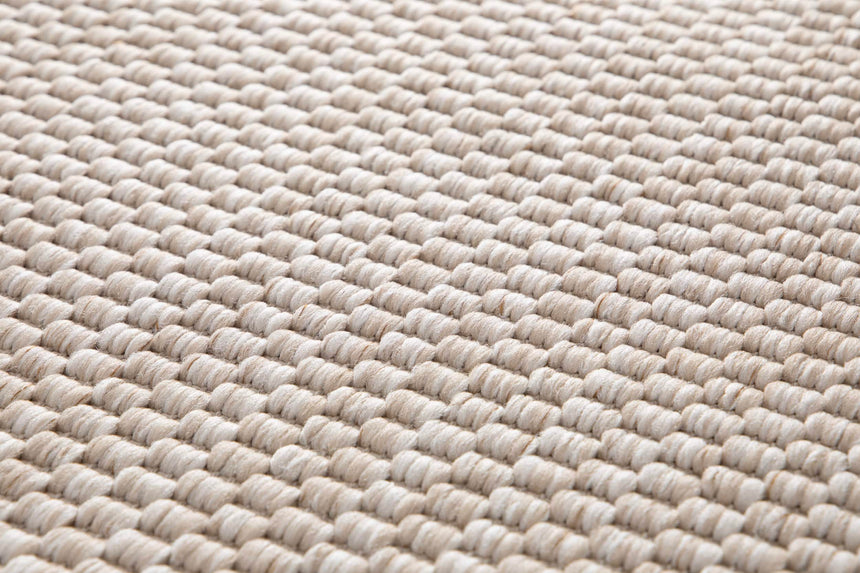 Grano Beige kültéri szőnyeg szálszerkezete közelről