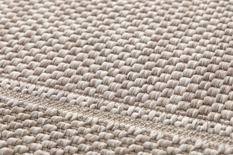 Grano Frame Gray kültéri szőnyeg szálszerkezete közelről