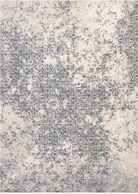 Ives Warm Blue modern szőnyeg enteriőrben