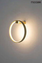 31. Circle Wall fali lámpa arany