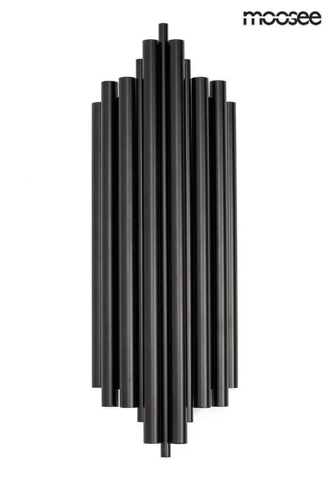 28. Harmonic Black fali lámpa fekete
